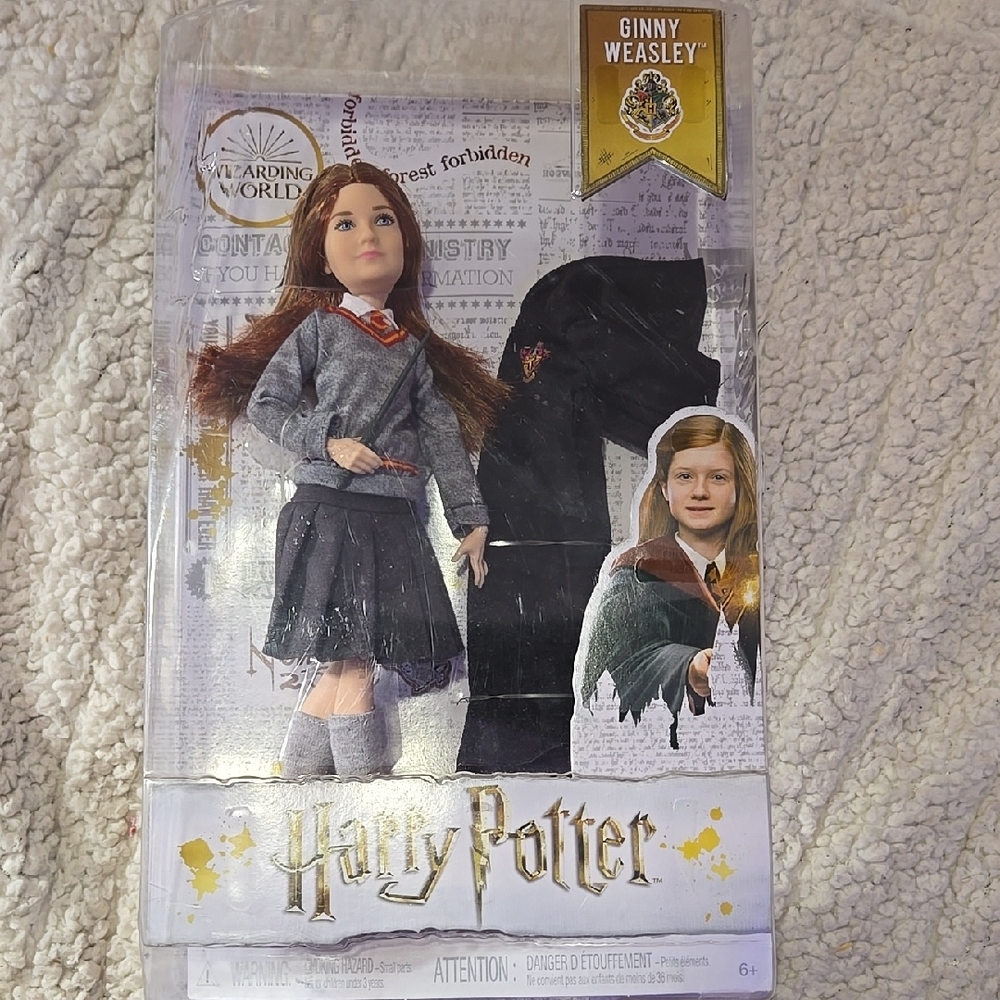 Warner Bros. Ginny Weasley Doll - Gray and Red